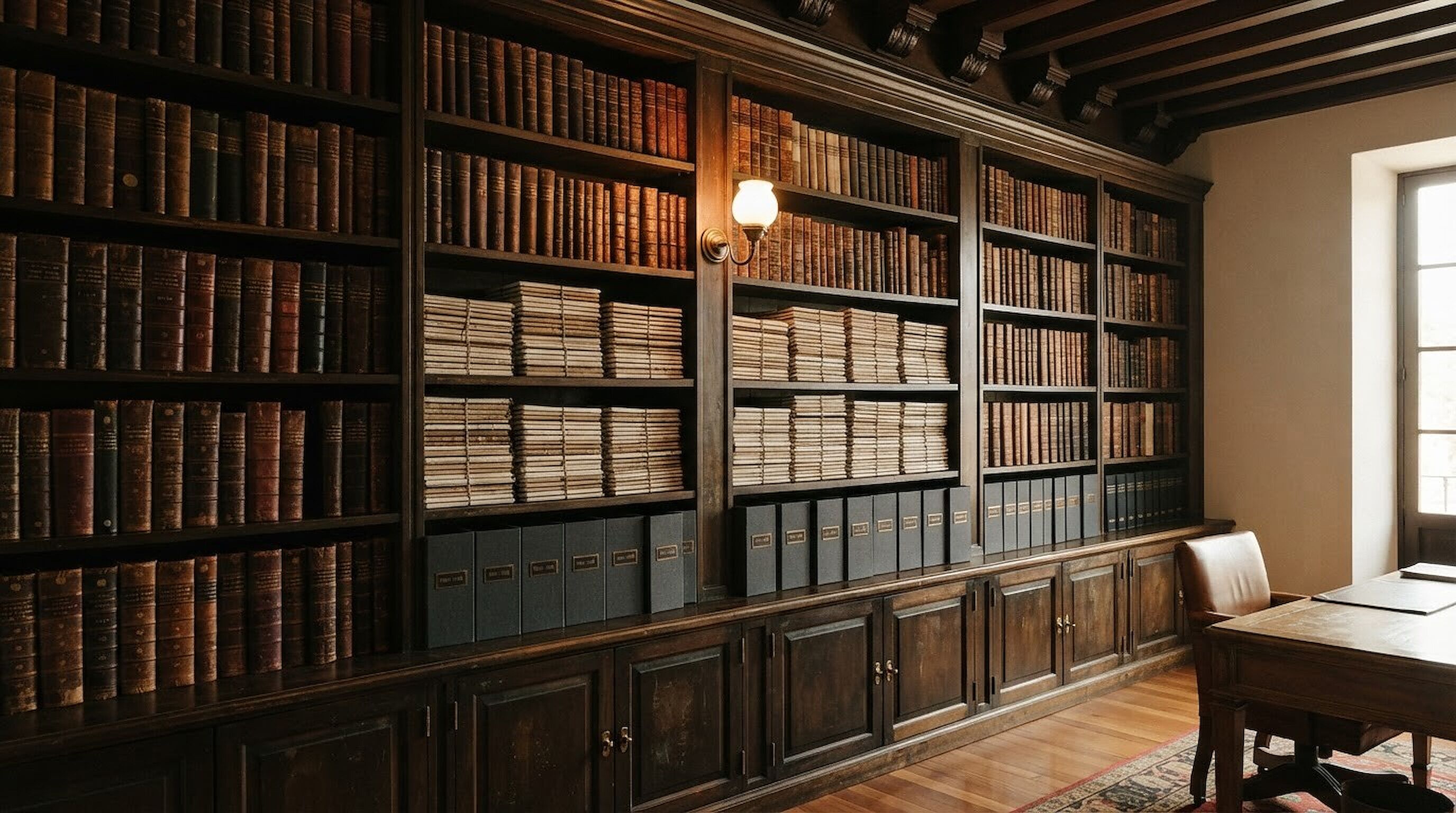 Estantería de doctrina