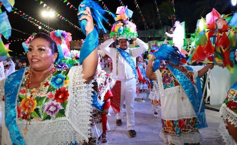 Celebran gran noche de Vaquería para conmemorar el 173 Aniversario de la Fundación de Isla Mujeres