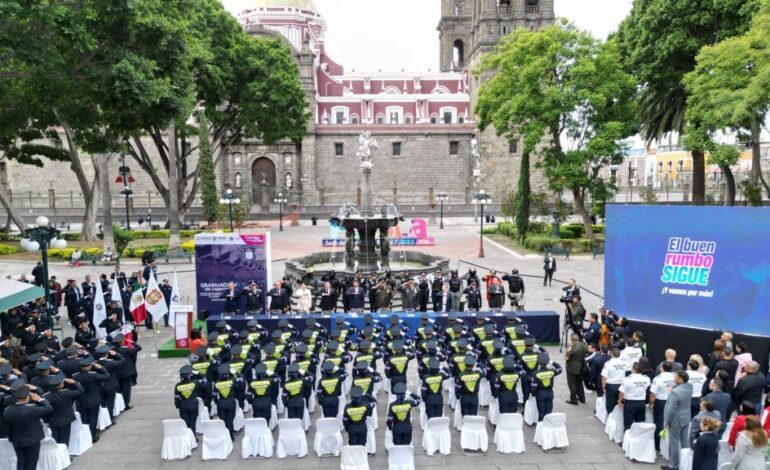 Capacitación de Policías prioridad en Puebla: Eduardo Rivera