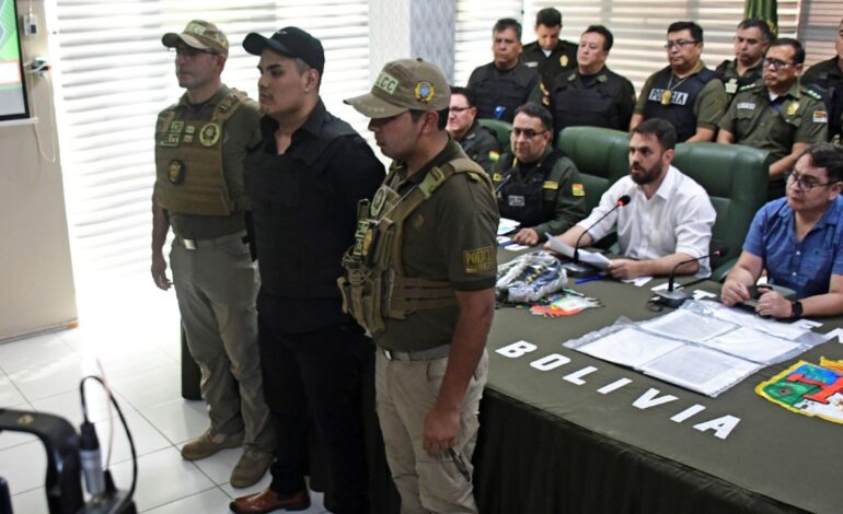 Bolivia detiene a mano derecha de jefe narco Sebastián Marset