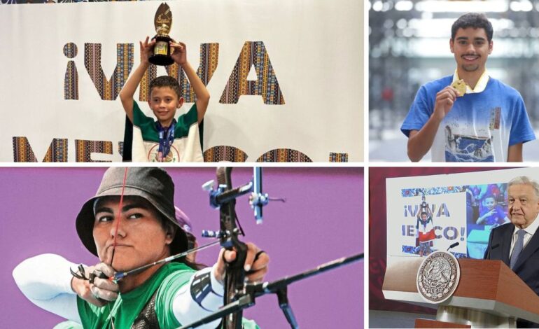 AMLO felicita a jóvenes mexicanos triunfadores en competencias internacionales