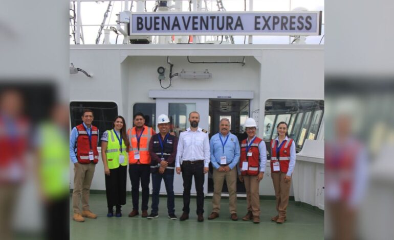 Hutchison Ports LCT en Lázaro Cárdenas celebra la llegada del buque Buenaventura Express