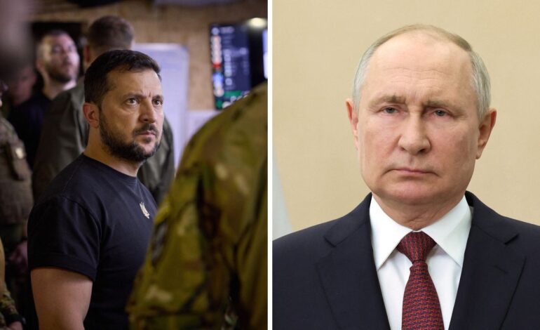 Zelenski acusa a Vladimir Putin de haber “matado” a Prigozhin
