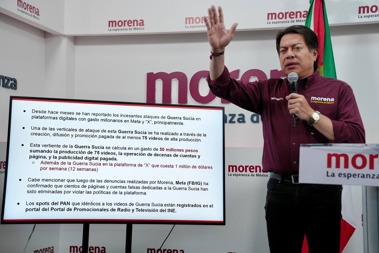 Morena denuncia autoría del PRIAN en spots de guerra sucia y solicita su no transmisión